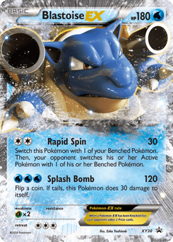 Blastoise-EX #XY30 from XY Black Star Promos