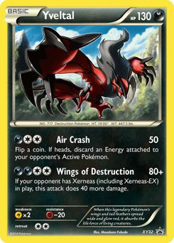 Yveltal #XY32 from XY Black Star Promos