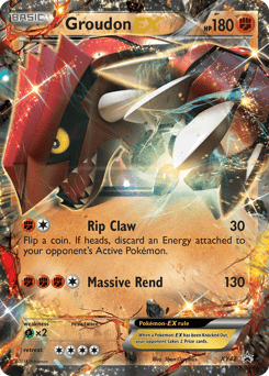 Groudon-EX #XY42 from XY Black Star Promos