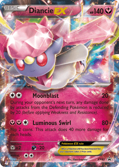 Diancie-EX #XY43 by 5ban Graphics
