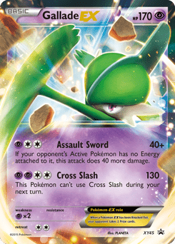 Gallade-EX #XY45 by PLANETA