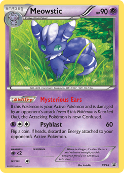 Meowstic #XY48 by kirisAki
