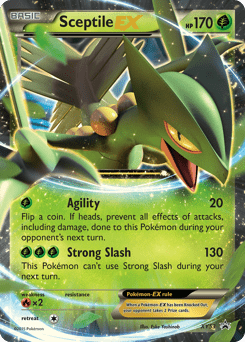 Sceptile-EX #XY53 from XY Black Star Promos