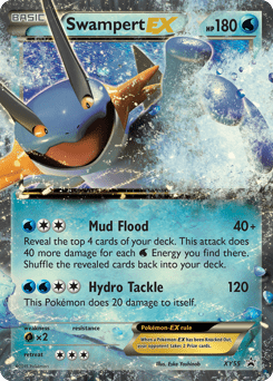 Swampert-EX #XY55 from XY Black Star Promos