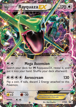 Rayquaza-EX #XY66 by 5ban Graphics