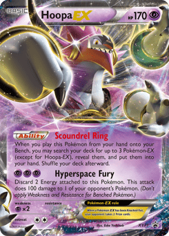 Hoopa-EX #XY71 from XY Black Star Promos