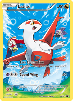 Latias #XY78 from XY Black Star Promos