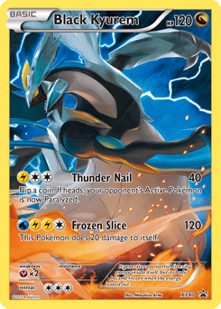 Black Kyurem #XY80 from XY Black Star Promos
