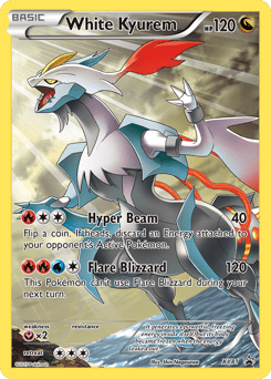 White Kyurem #XY81 from XY Black Star Promos