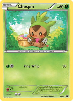 Chespin #XY88 from XY Black Star Promos