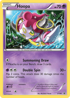 Hoopa #XY90 from XY Black Star Promos