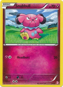 Snubbul #27 from XY Trainer Kit (Sylveon)