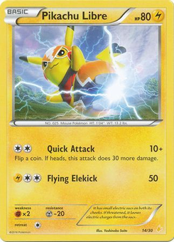 Pikachu Libre #14 by Yoshinobu Saito