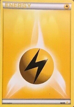Lightning Energy #18 from XY Trainer Kit (Pikachu Libre)