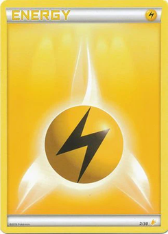 Lightning Energy #2 from XY Trainer Kit (Pikachu Libre)