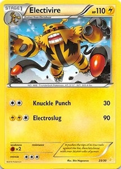 Electivire #25 by Shin Nagasawa