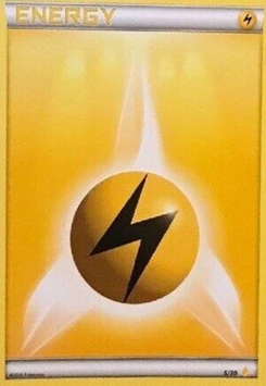 Lightning Energy #5 from XY Trainer Kit (Pikachu Libre)