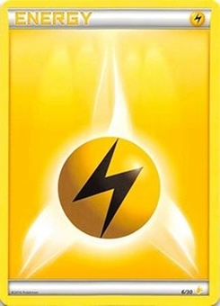 Lightning Energy #6 from XY Trainer Kit (Pikachu Libre)