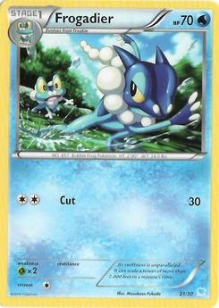 Frogadier #21 by Masakazu Fukuda