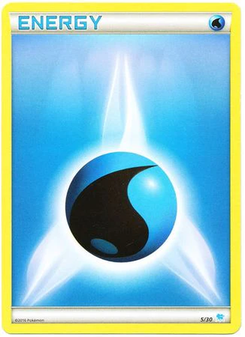 Water Energy #5 from XY Trainer Kit (Suicune)