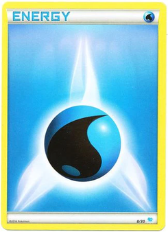 Water Energy #8 from XY Trainer Kit (Suicune)