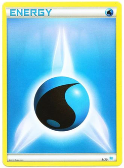 Water Energy #9 from XY Trainer Kit (Suicune)